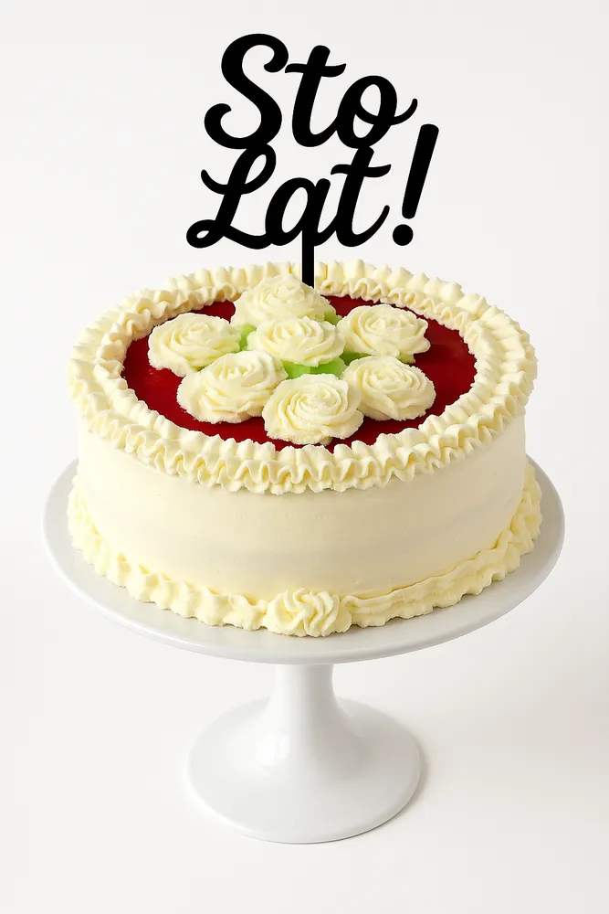 Tort truskawkowo-bananowy