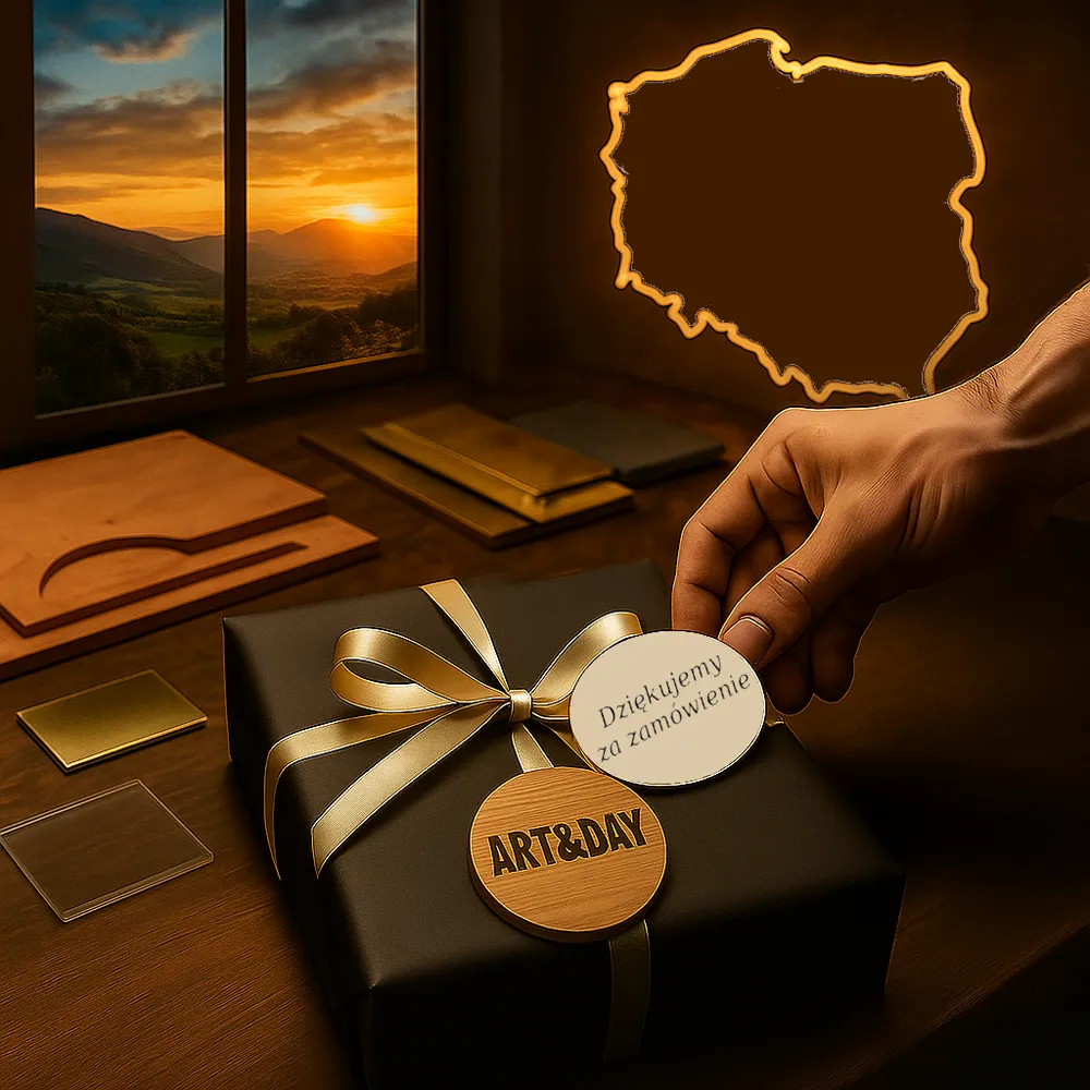 Szybka wysyłka z Polski – personalizowany prezent od Art&Day