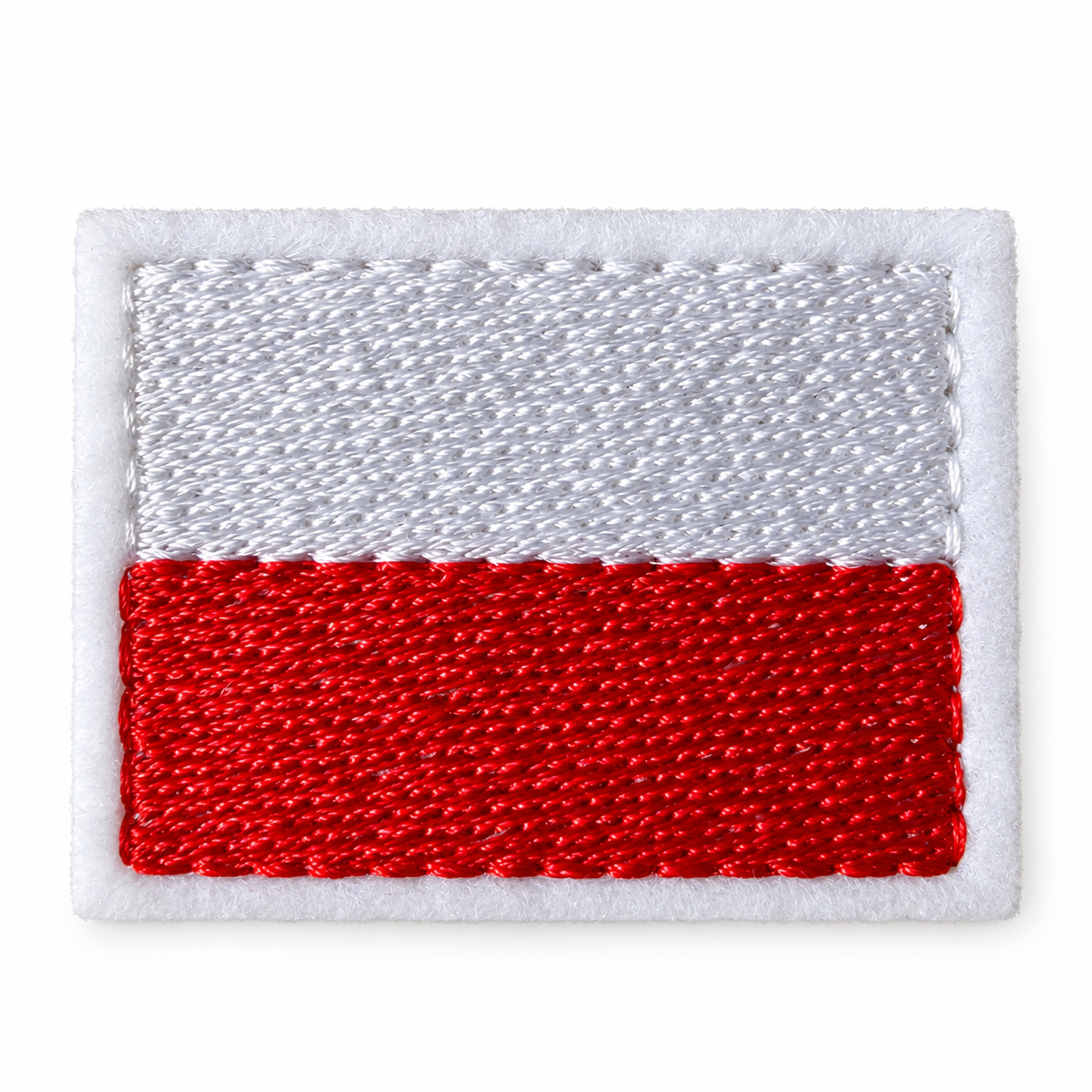 Haftowany kotylion flaga Polski – narodowy, patriotyczny dekoracja patriotyczna HAFTOWANY KOTYLION narodowy patriotyczny FLAGA POLSKI