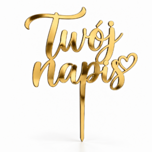 Topper personalizowany na zamówienie