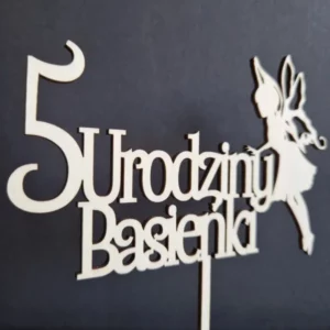 Topper urodzinowy wróżka