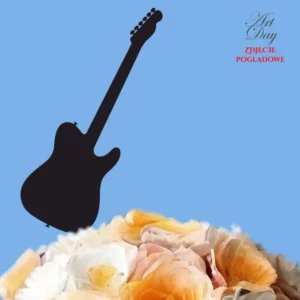 Topper muzyczny instrumenty muzyczne – gitara Dekoracje laserowe topper muzyczny instrumenty muzyczne gitara