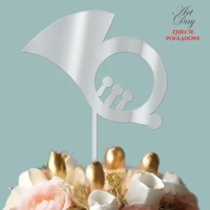 topper muzyczny instrumenty muzyczne waltornia