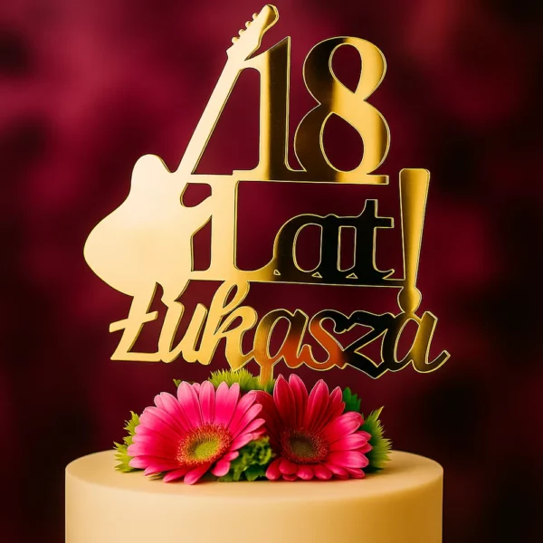 Topper z gitarą artday