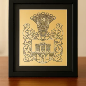 tabliczka mosiężna grawerowana CNC 75x100 artday laser cnc - toppery dekoracje i pamiątki z grawerem