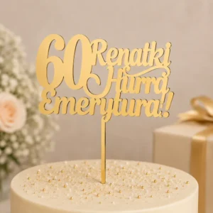 Toppery na 60 urodziny